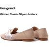 image:imageHee grand Womens Square Toe Flats Faux Suede Casual Womens Flats Comfort SlipOn Loafers Work OfficeBapricot