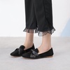 image:imageHee grand Womens Square Toe Flats Faux Suede Casual Womens Flats Comfort SlipOn Loafers Work OfficeBblack