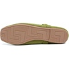 image:imageHee grand Womens Square Toe Mary Jane Shoes Ankle Strap Ballet Flats Comfortable Suede Dress ShoesMustard Green