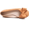 image:imageHee grand Womens Suede Ballet Flats Bow Knot Square Toe SlipOn Flat Shoes Comfortable Casual Work Office Dress ShoesAmber