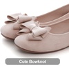 image:imageHee grand Womens Suede Ballet Flats Bow Knot Square Toe SlipOn Flat Shoes Comfortable Casual Work Office Dress ShoesApricot