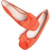 image:imageHee grand Womens Suede Ballet Flats Bow Knot Square Toe SlipOn Flat Shoes Comfortable Casual Work Office Dress ShoesOrange