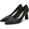 image:imageHee grand Women Heels Slip On Chunky High Heels Black Work Heels Comfort Dress Pumps072blackpu