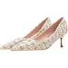 image:imageHee grand Women Pointed Toe Pump Shiny Stiletto Fashion Party High Heels Club Shoes070white