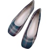 image:imageHee grand Womens Flats Square Toe Ballet Shoes Casual Flats Satin Dress Shoes Comfort SlipOn LoafersClothgreen