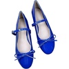 image:imageHee grand Womens Patent Leather Mary Jane Flats Round Toe Ballet Flats with Bow Knot Adjustable Buckle Ankle Strap Comfortable Dress Shoes for WorkBlue