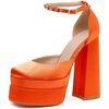 A-orange-satin