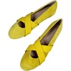image:imageHee grand Womens Round Toe Cross Elastic Straps Ballet Flats Soft Dancing Shoes Retro Mary Janes Shoes Comfortable Walking Shoes762yellow