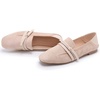 image:imageHee grand Womens Square Toe Flats Faux Suede Casual Womens Flats Comfort SlipOn Loafers Work OfficeAapricot