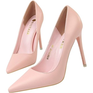 image:imageHee grand Classic Pointed Toe Heels for Women Fashion Suede Stiletto Wedding Party Dress Shoes Office Pumps Lady High Heels027pink
