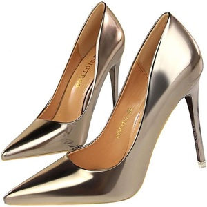 image:imageHee grand Classic Pointed Toe Heels for Women Fashion Suede Stiletto Wedding Party Dress Shoes Office Pumps Lady High Heels029bronze
