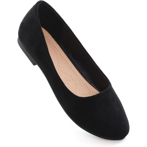 image:imageHee grand Classic Womens Round Toe Ballet Flats Comfortable SlipOn Loafers for Casual Work210black