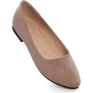 image:imageHee grand Classic Womens Round Toe Ballet Flats Comfortable SlipOn Loafers for Casual Work210khaki