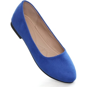 image:imageHee grand Classic Womens Round Toe Ballet Flats Comfortable SlipOn Loafers for Casual Work210sapphire