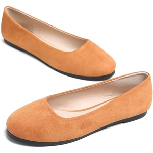 image:imageHee grand Classic Womens Round Toe Ballet Flats Comfortable SlipOn Loafers for Casual Work932amber