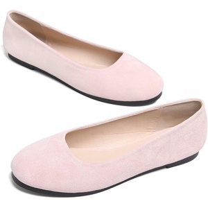 image:imageHee grand Classic Womens Round Toe Ballet Flats Comfortable SlipOn Loafers for Casual Work932light Pink