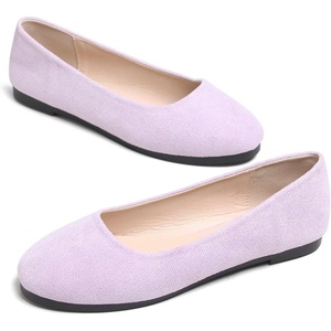 image:imageHee grand Classic Womens Round Toe Ballet Flats Comfortable SlipOn Loafers for Casual Work932light Purple