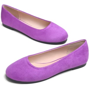 image:imageHee grand Classic Womens Round Toe Ballet Flats Comfortable SlipOn Loafers for Casual Work932purple