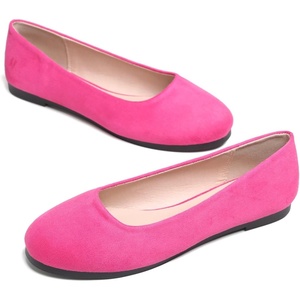 image:imageHee grand Classic Womens Round Toe Ballet Flats Comfortable SlipOn Loafers for Casual Work932rose