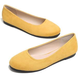 image:imageHee grand Classic Womens Round Toe Ballet Flats Comfortable SlipOn Loafers for Casual Work932yellow