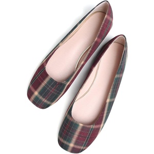image:imageHee grand Womens Flats Square Toe Ballet Shoes Casual Flats Satin Dress Shoes Comfort SlipOn LoafersClothred