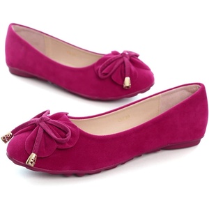 image:imageHee grand Womens Slip On Ballet Flats Cute Flowers Soft Flock Round Toe Flat Shoes1rose