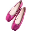 image:imageHee grand Womens Square Toe Synthetic Leather Ballet Flats Comfortable SlipOn Flat Shoes Dressy Ballerina Shoes for Work419rose