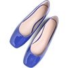 image:imageHee grand Womens Square Toe Synthetic Leather Ballet Flats Comfortable SlipOn Flat Shoes Dressy Ballerina Shoes for Work476blue