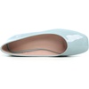 image:imageHee grand Womens Square Toe Synthetic Leather Ballet Flats Comfortable SlipOn Flat Shoes Dressy Ballerina Shoes for Work476cyan
