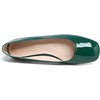image:imageHee grand Womens Square Toe Synthetic Leather Ballet Flats Comfortable SlipOn Flat Shoes Dressy Ballerina Shoes for Work476green