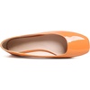 image:imageHee grand Womens Square Toe Synthetic Leather Ballet Flats Comfortable SlipOn Flat Shoes Dressy Ballerina Shoes for Work476orange