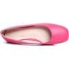 image:imageHee grand Womens Square Toe Synthetic Leather Ballet Flats Comfortable SlipOn Flat Shoes Dressy Ballerina Shoes for Work654rose Red