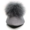 image:imageHee grand Womens Mules Soft Pom Pom Suede Comfortable Slip On Flats Closed Pointed Toe Backless Loafers Mules for WomenGrey 9