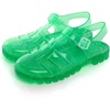 image:imageHee grand Women Jelly Sandals Summer Beach Shoes Crystal Jelly Heel Sandals Retro Rain ShoesGreen 9